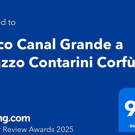 Attico Canal Grande A Palazzo Contarini Corfu Venezia Esterno foto
